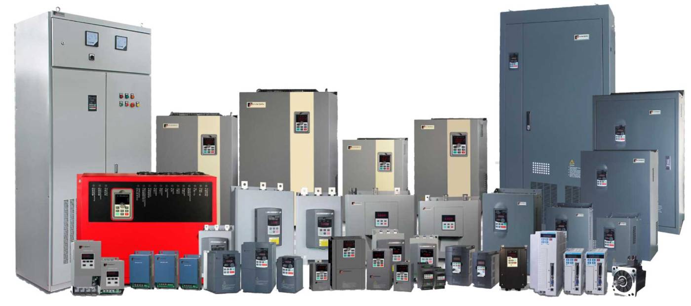 Range of VFD drive panels and cabinets